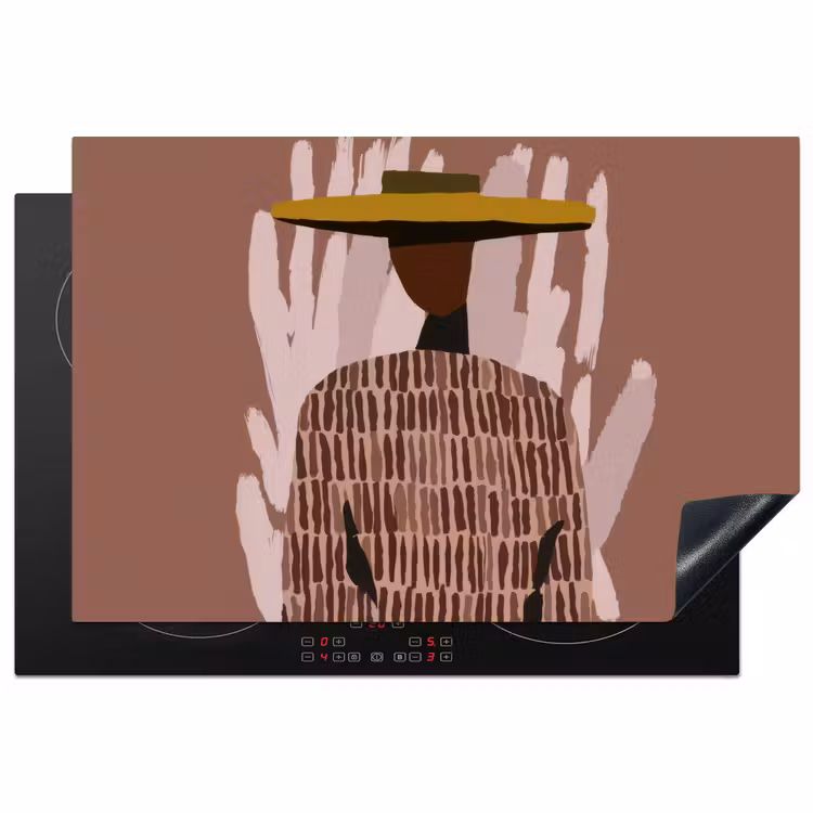 Inductie beschermer - Abstract - Figuur - Illustratie - Hoed — 2