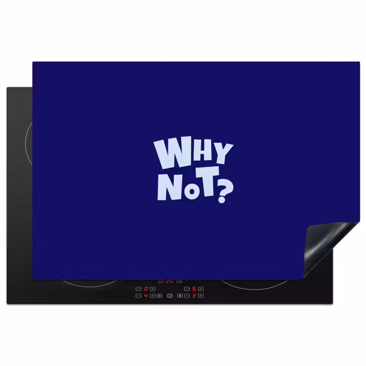 Inductie beschermer - Blauw - Why not - Minimalistisch — 1