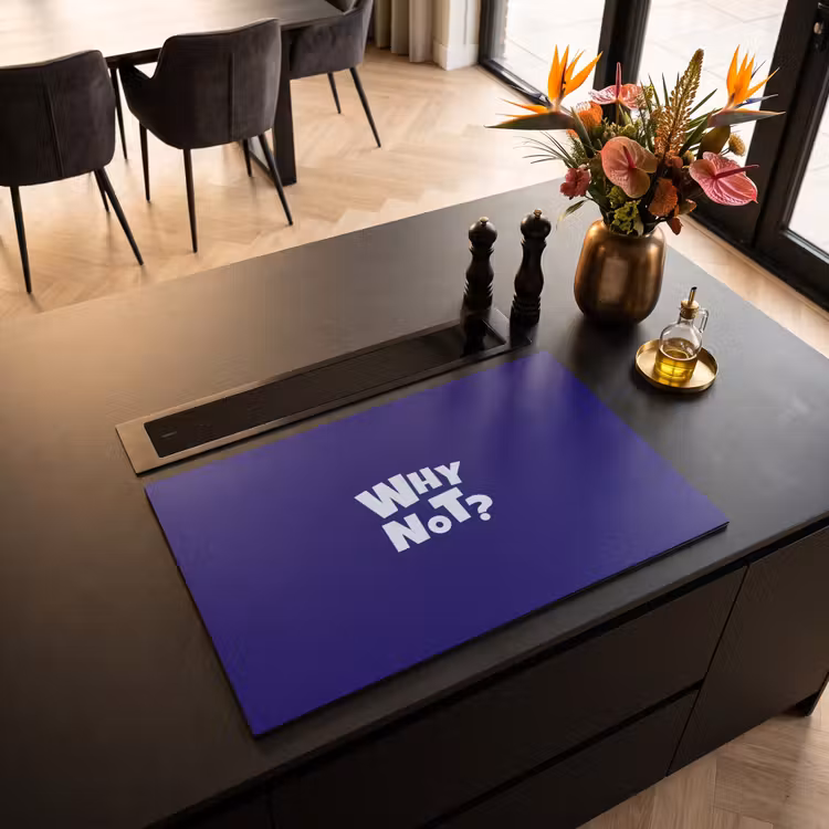 Inductie beschermer - Blauw - Why not - Minimalistisch — 3