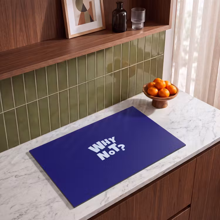 Inductie beschermer - Blauw - Why not - Minimalistisch — 4