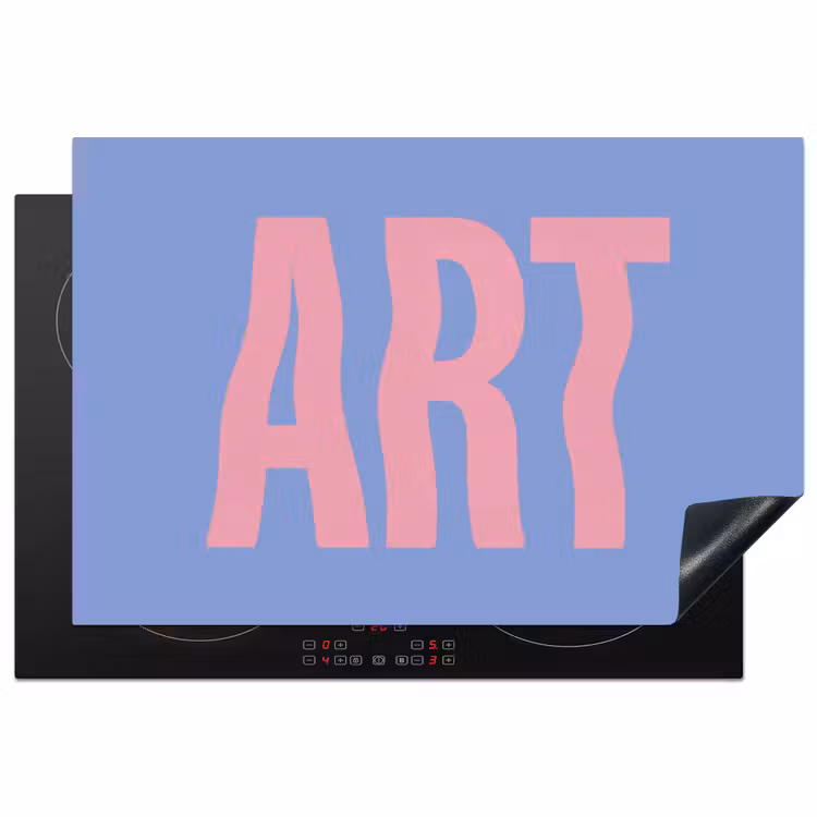 Inductie beschermer - Art - Roze - Blauw — 2
