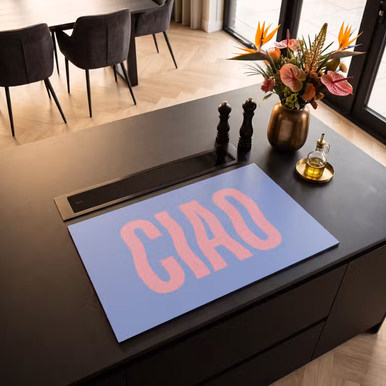 Inductie beschermer - Ciao - Roze - Blauw - Golvend — 3