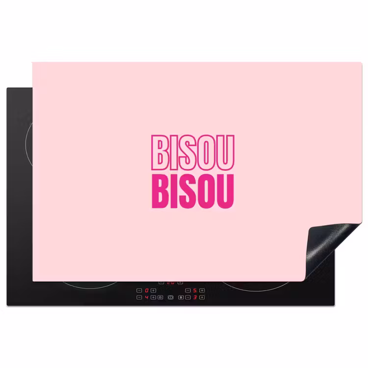 Inductie beschermer - Bisou - Roze - Minimalistisch — 1