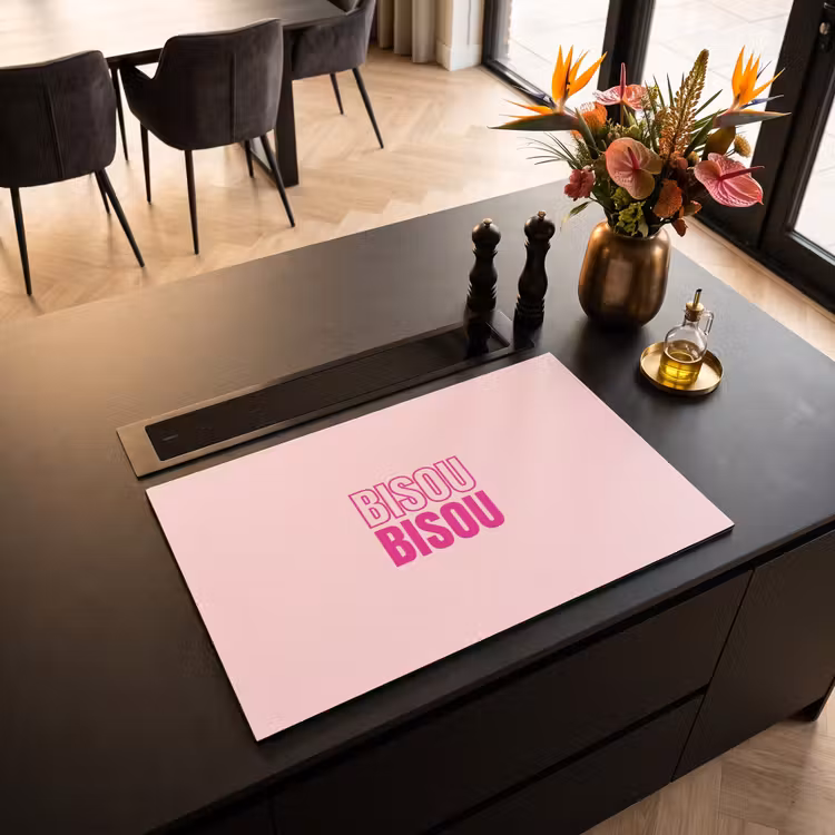 Inductie beschermer - Bisou - Roze - Minimalistisch — 3
