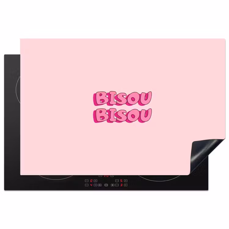 Inductie beschermer - Bisou - Roze - Schaduw — 1