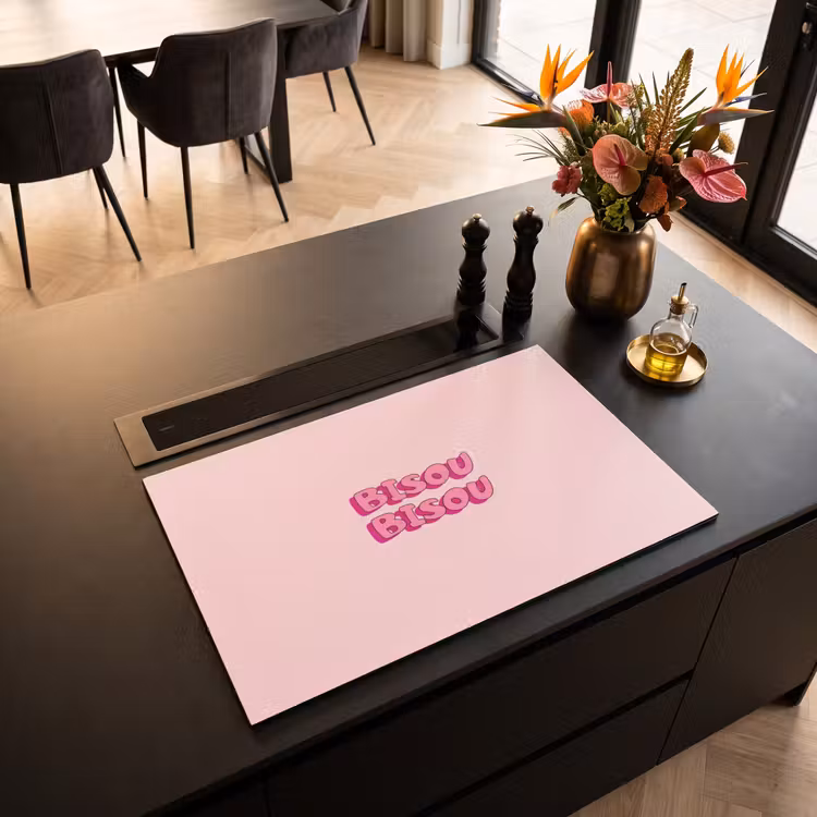 Inductie beschermer - Bisou - Roze - Schaduw — 3