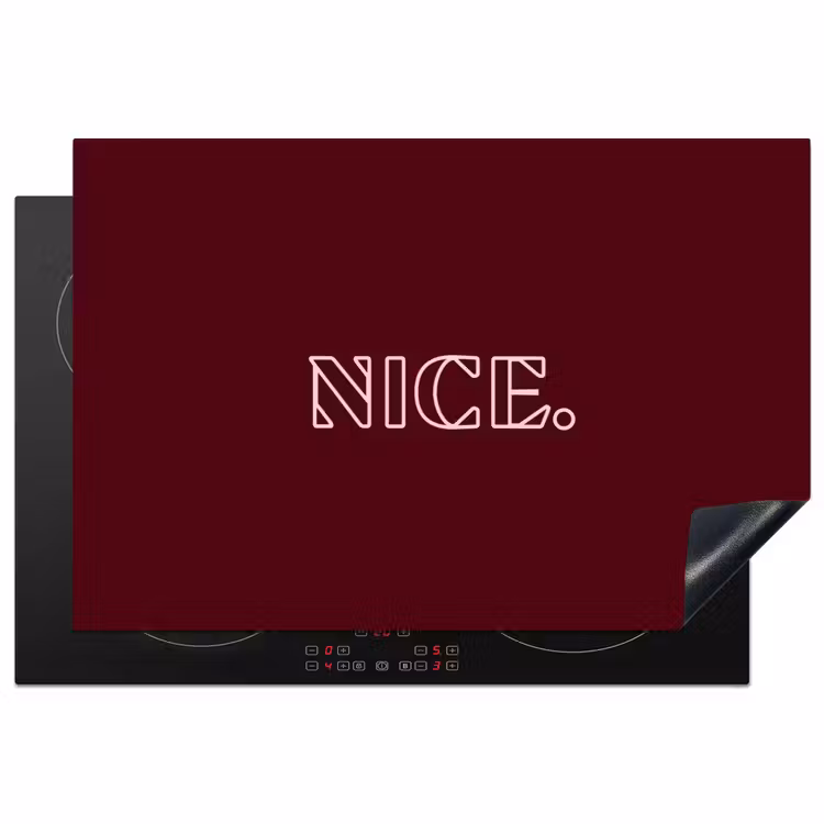 Inductie beschermer - Bordeaux - Nice - minimalistisch — 2