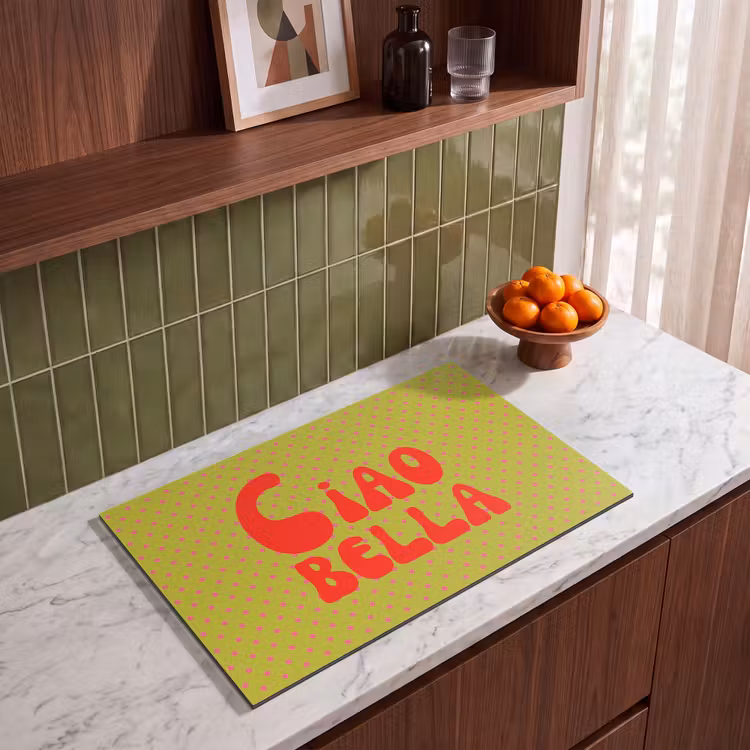 Inductie beschermer - Ciao bella - Rood - Groen - Stippen — 4
