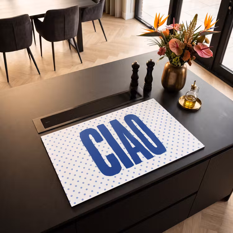 Inductie beschermer - Ciao - Blauw - Stippen — 3