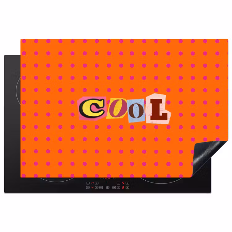 Inductie beschermer - Cool - Stippen - Oranje — 2