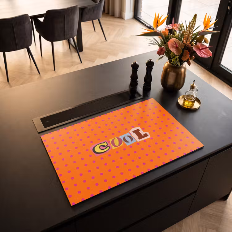 Inductie beschermer - Cool - Stippen - Oranje — 3