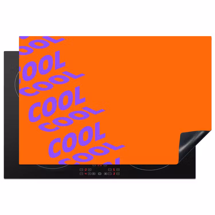 Inductie beschermer - Cool - Paars - Oranje — 1