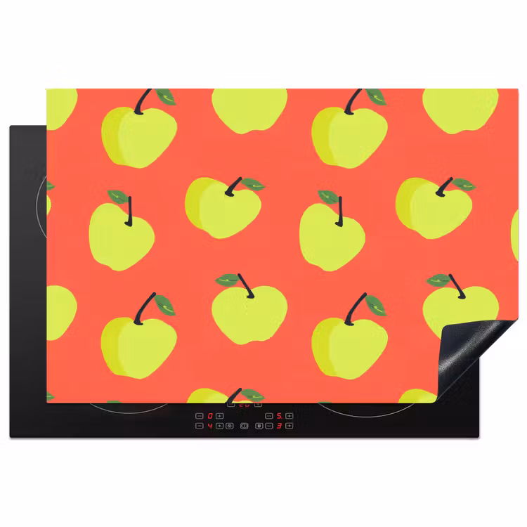 Inductie beschermer - Appels - Modern - Groen — 1