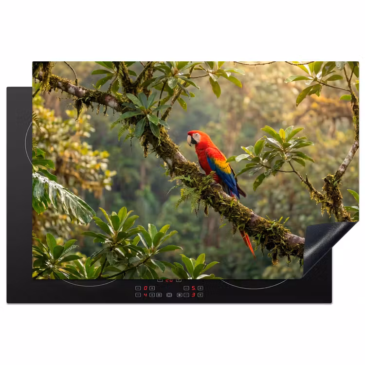 Inductie beschermer - Ara - Jungle - Rood — 2