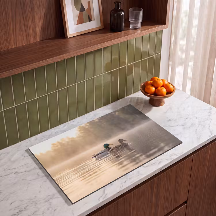 Inductie beschermer - Eenden - Water - Mist - Natuur — 4