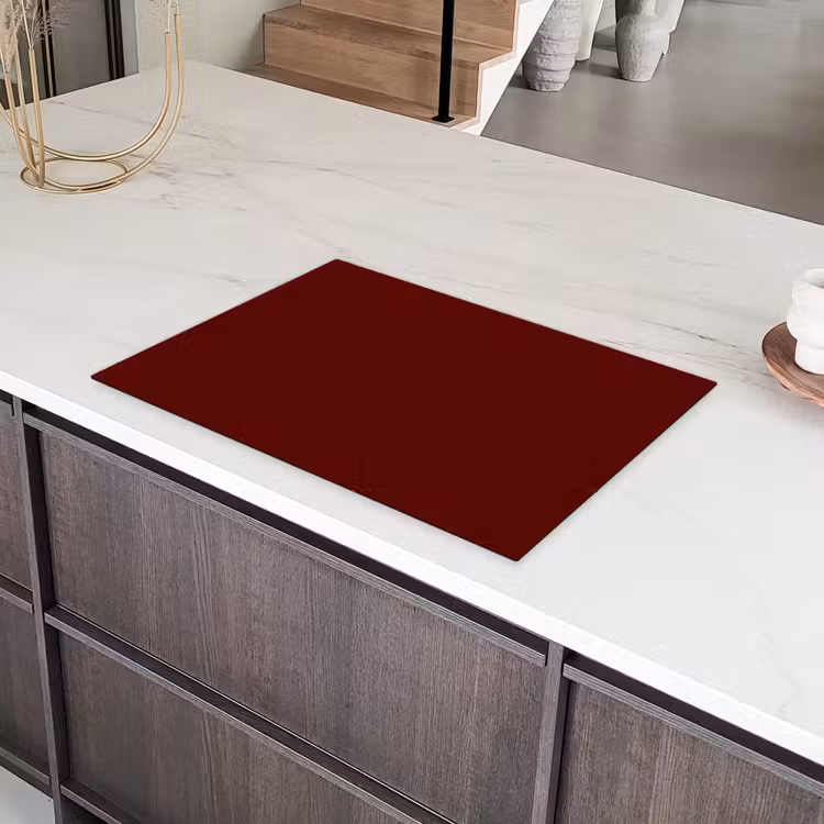 Inductie beschermer - Burnt - Mahogany - Rood — 4