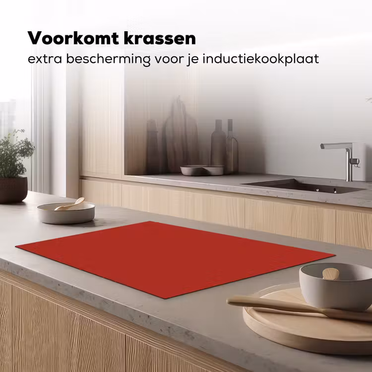 Inductie beschermer - Deep - Crimson - Rood — 2