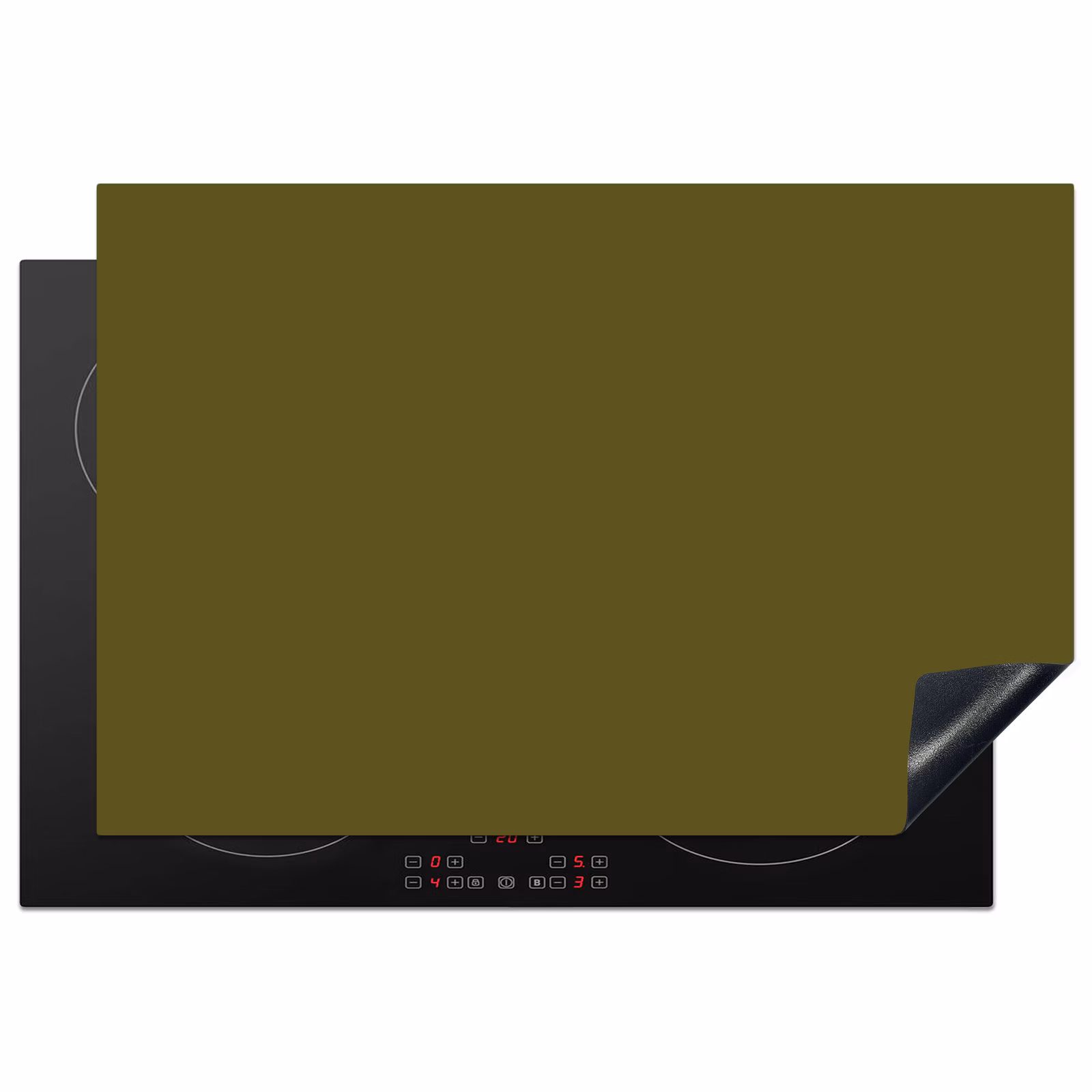 Inductie beschermer - Dark - Olive - Groen — 1