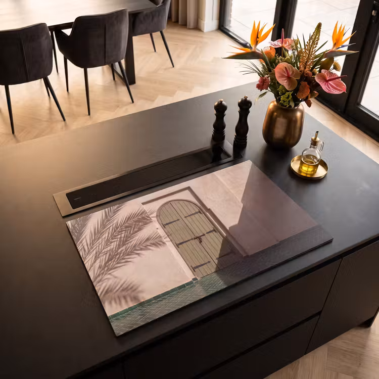 Inductie beschermer - Deur - Hout - Architectuur - Groen - Rustiek — 3