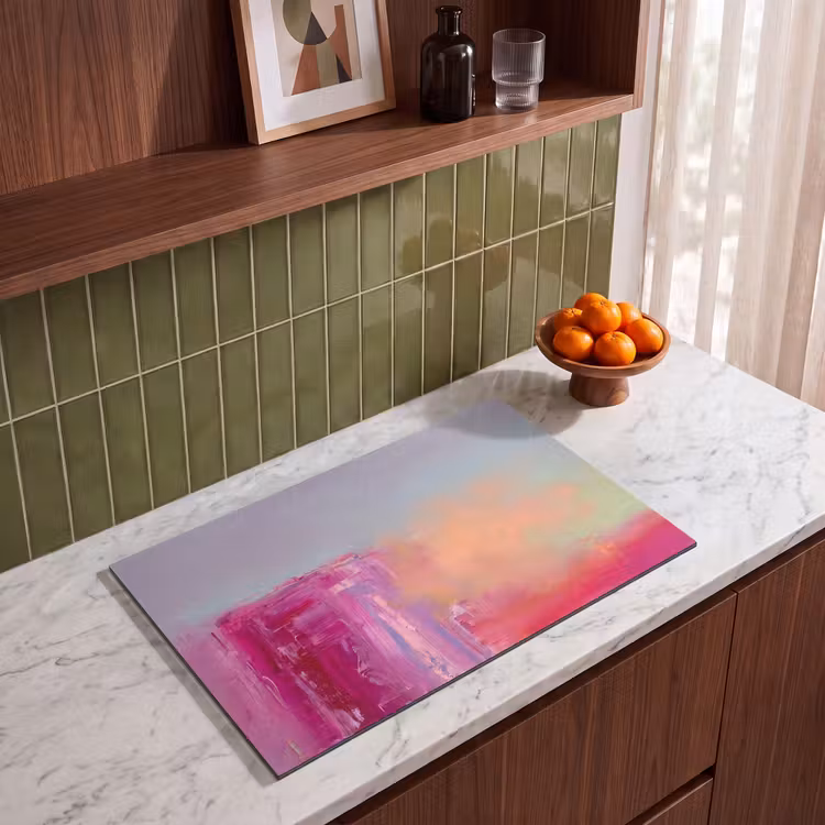 Inductie beschermer - Abstract - Kleuren - Modern - Roze — 4