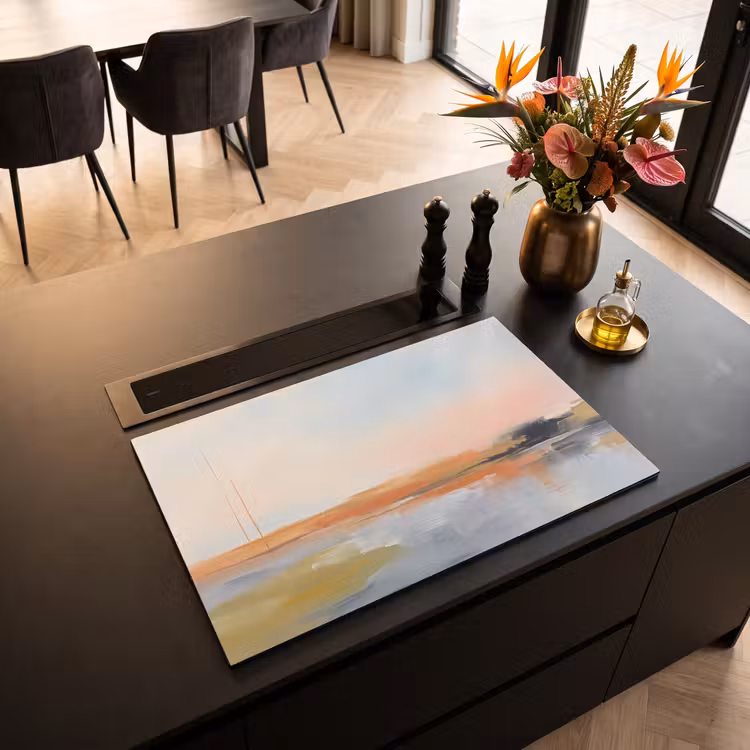 Inductie beschermer - Abstract - Landschap - Horizon - Modern - Kleurrijk — 3