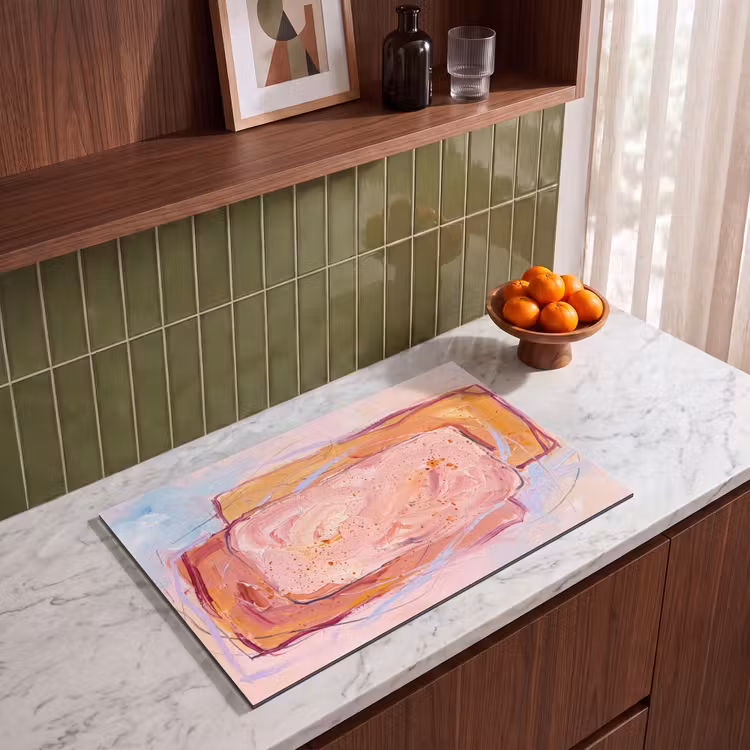 Inductie beschermer - Abstract - Vormen - Modern - Roze — 4
