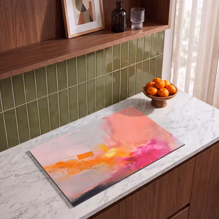 Inductie beschermer - Abstract - Kleurrijk - Modern - Roze — 4