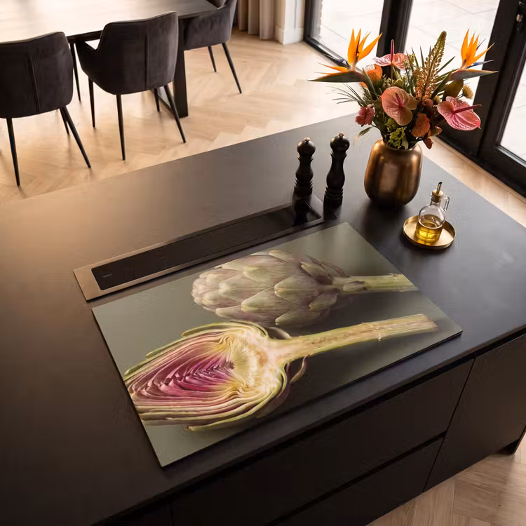 Inductie beschermer - Artisjok - Paars - Voedsel — 3