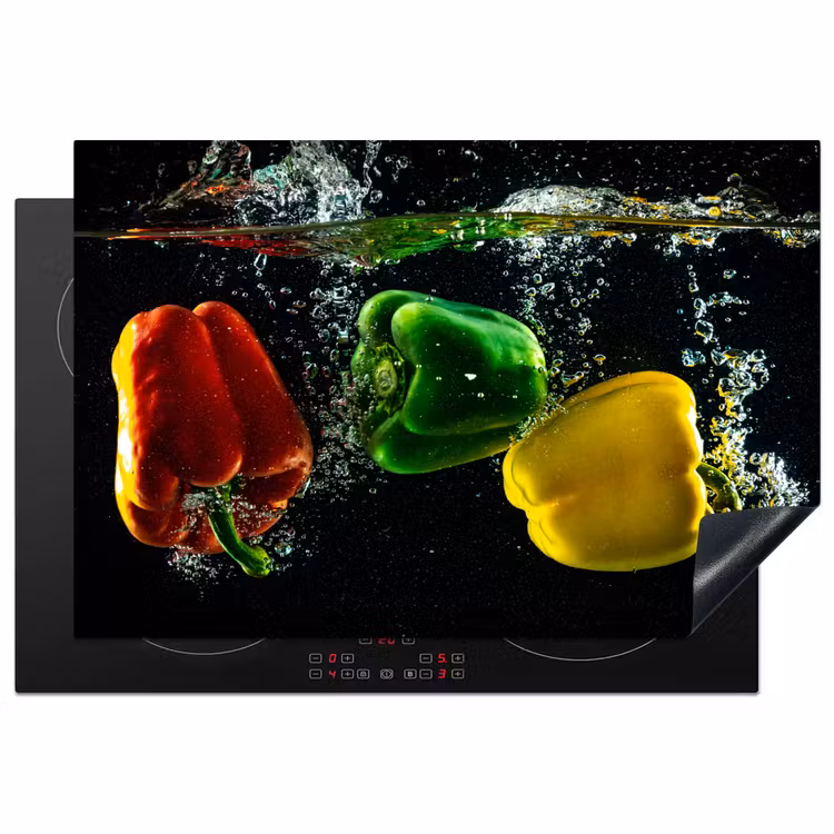 Inductie beschermer - Paprika’s in Watershow — 2