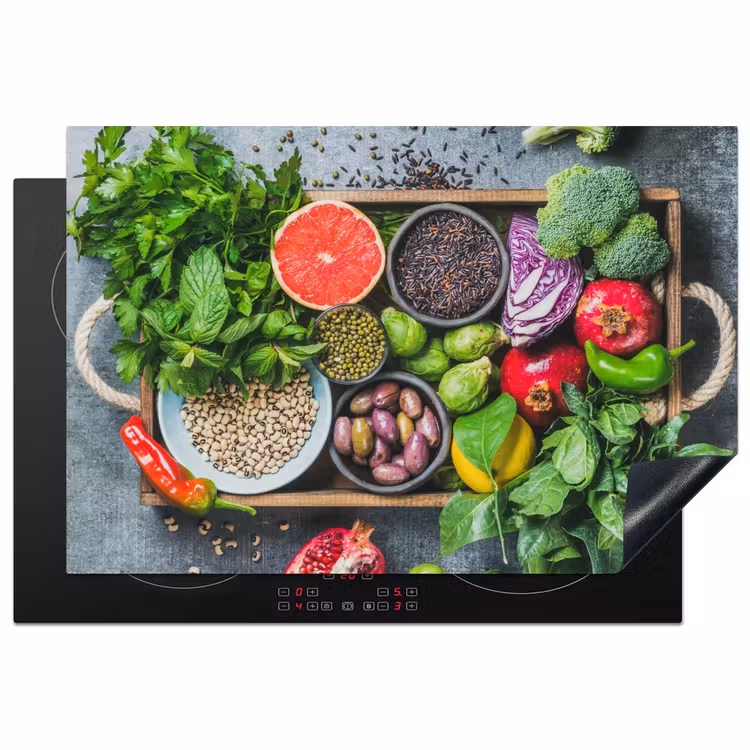 Inductie beschermer - Kist - Fruit - Gezond — 1