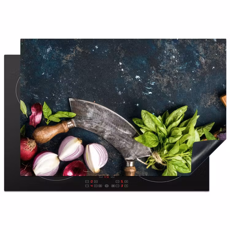 Inductie beschermer - Koksmes en Verse Ingrediënten — 2