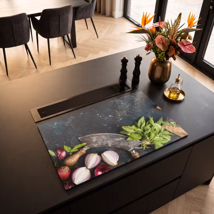 Inductie beschermer - Koksmes en Verse Ingrediënten — 3