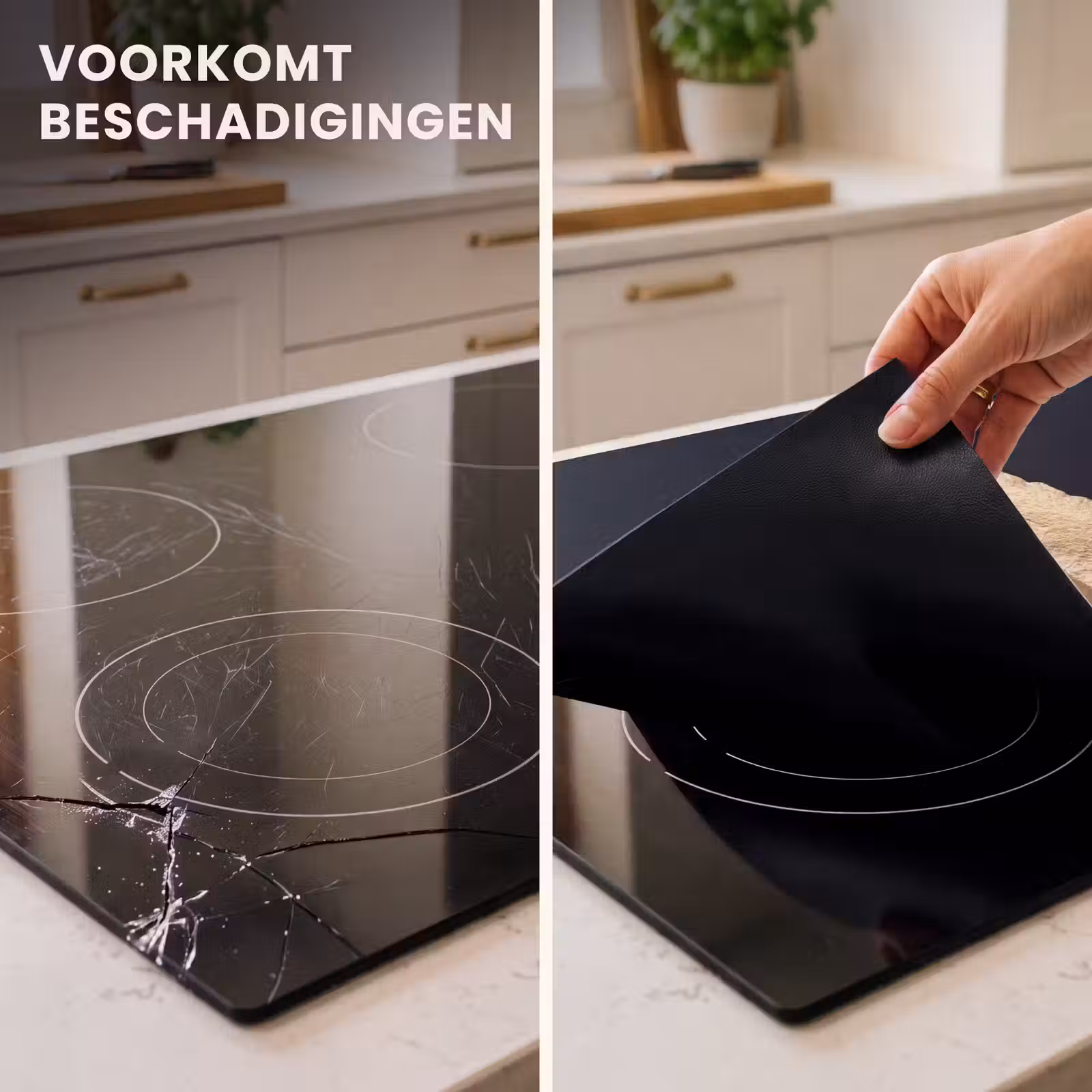 Inductie beschermer - Goudblad-Silhouet — 1
