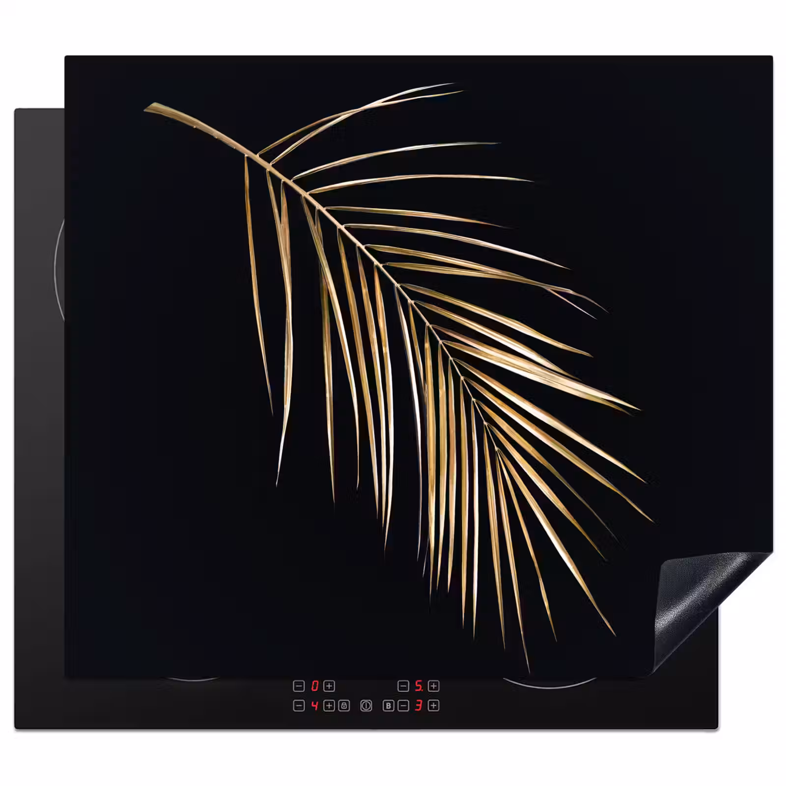 Inductie beschermer - Gouden palmblad — 1