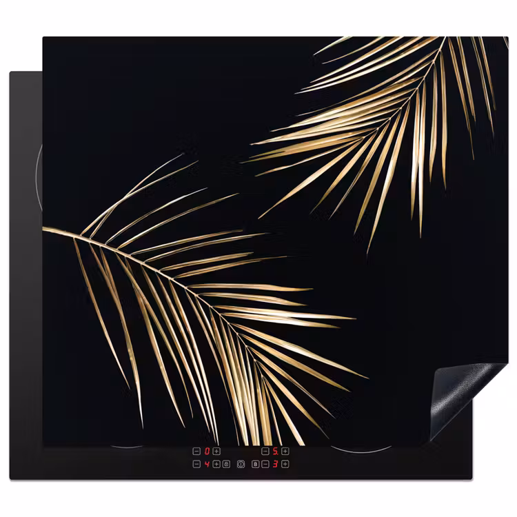 Inductie beschermer - Gouden Elegantie van de Tropen — 1
