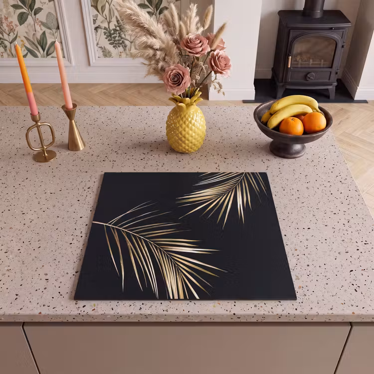Inductie beschermer - Gouden Elegantie van de Tropen — 5