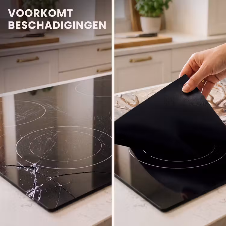 Inductie beschermer - Kerst - Rendier - Winter - Krans — 2