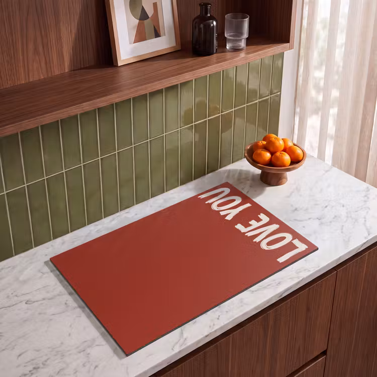 Inductie beschermer - Schuin - Loveyou - Rood — 4