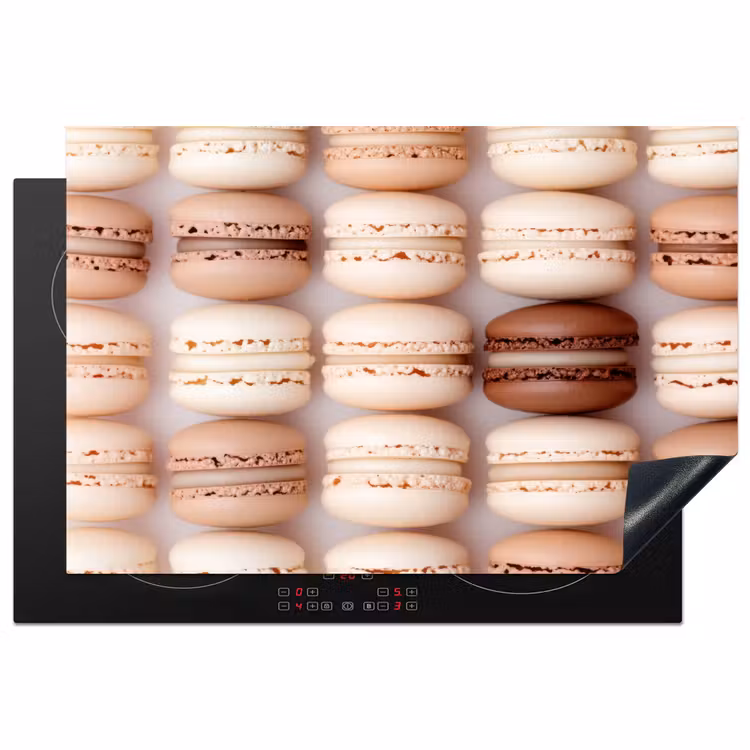 Inductie beschermer - Macarons - Beige - Bruin — 1