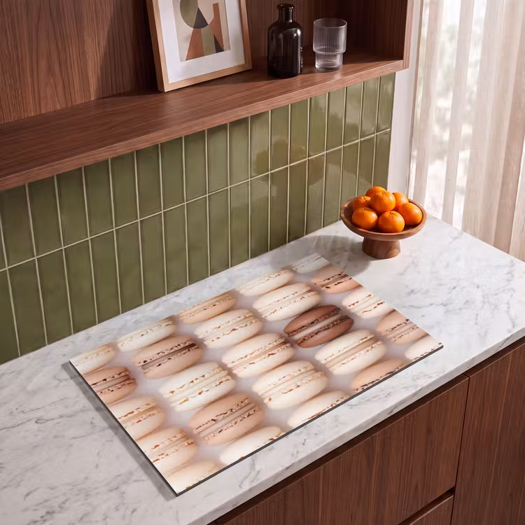 Inductie beschermer - Macarons - Beige - Bruin — 4