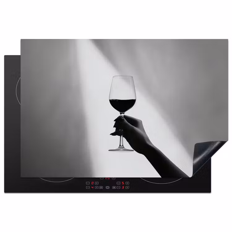 Inductie beschermer - Lichtinval - Wijn - Rood - Glas — 1