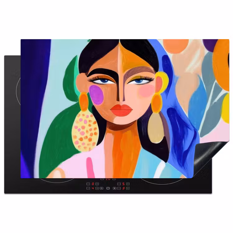 Inductie beschermer - Portret - Vrouw - Modern — 1