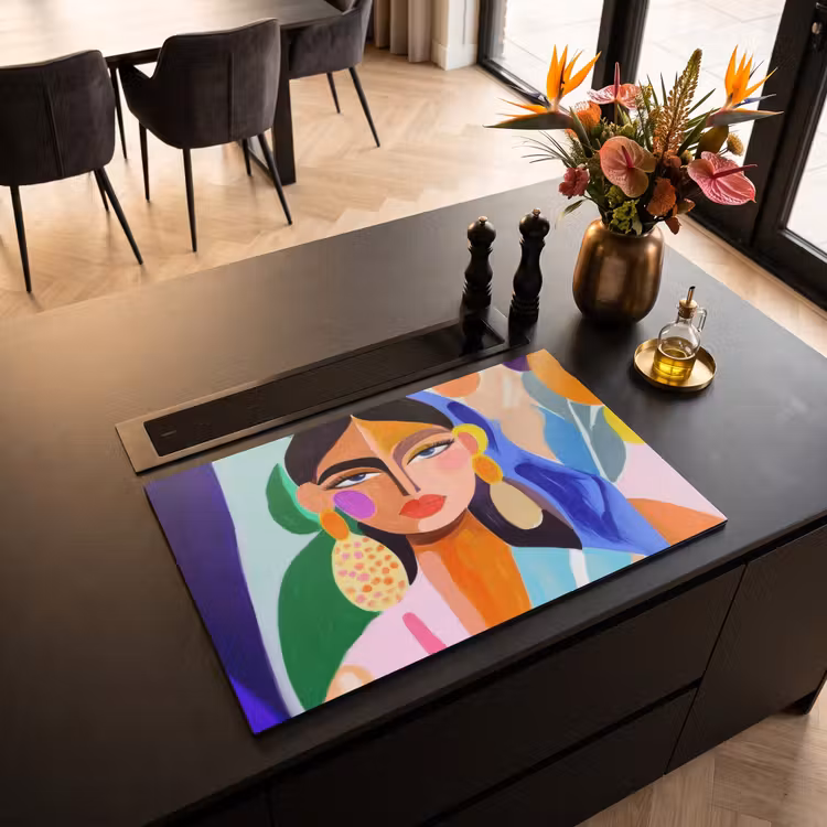 Inductie beschermer - Portret - Vrouw - Modern — 3