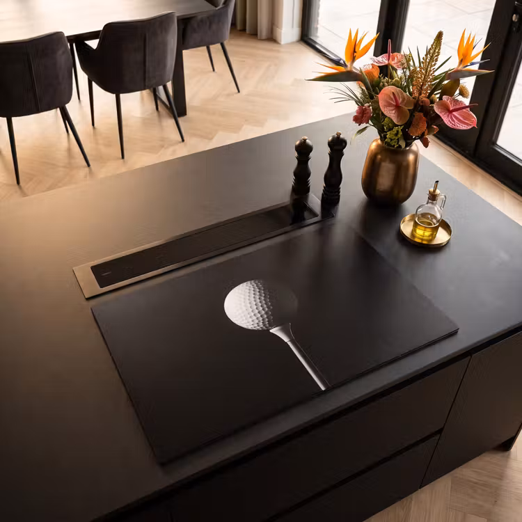 Inductie beschermer - Golfbal - Minimalistisch - Wit — 3