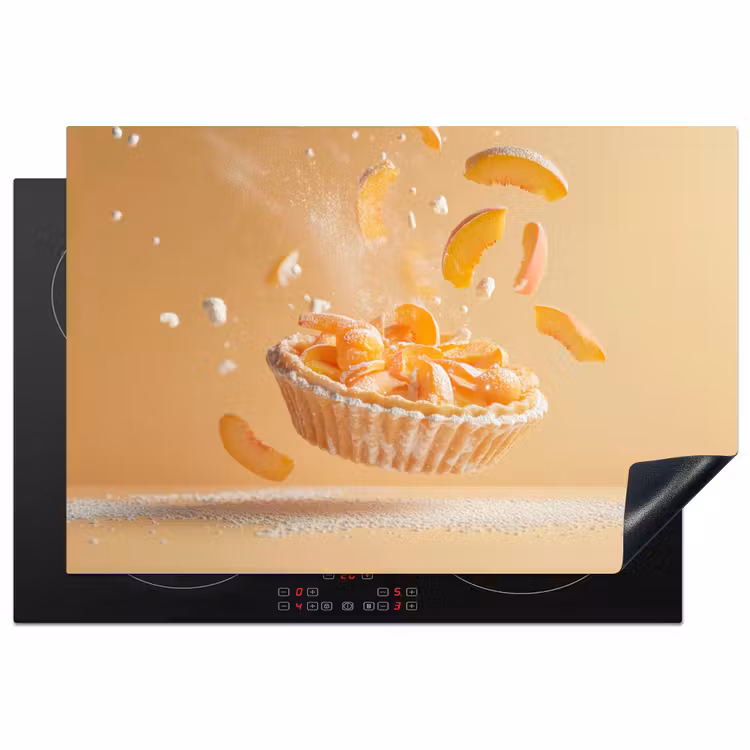 Inductie beschermer - Peach - Eten - Taart - Oranje — 2