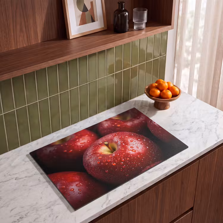 Inductie beschermer - Rood - Appels - Fruit — 4