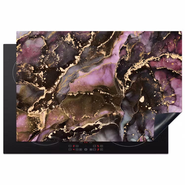 Inductie beschermer - Marmer - Gold - Steen - Abstract — 2