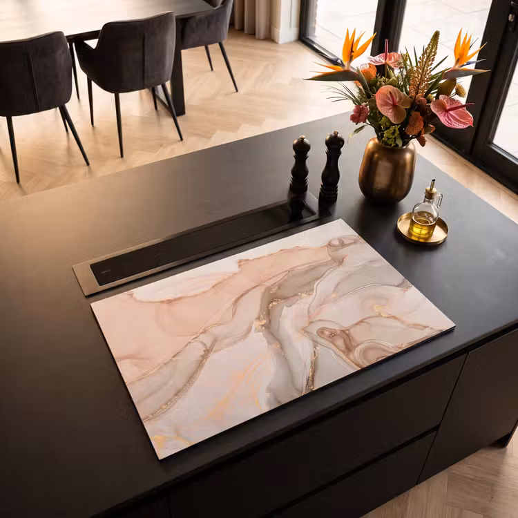 Inductie beschermer - Marmer - Roze - Rosé — 3