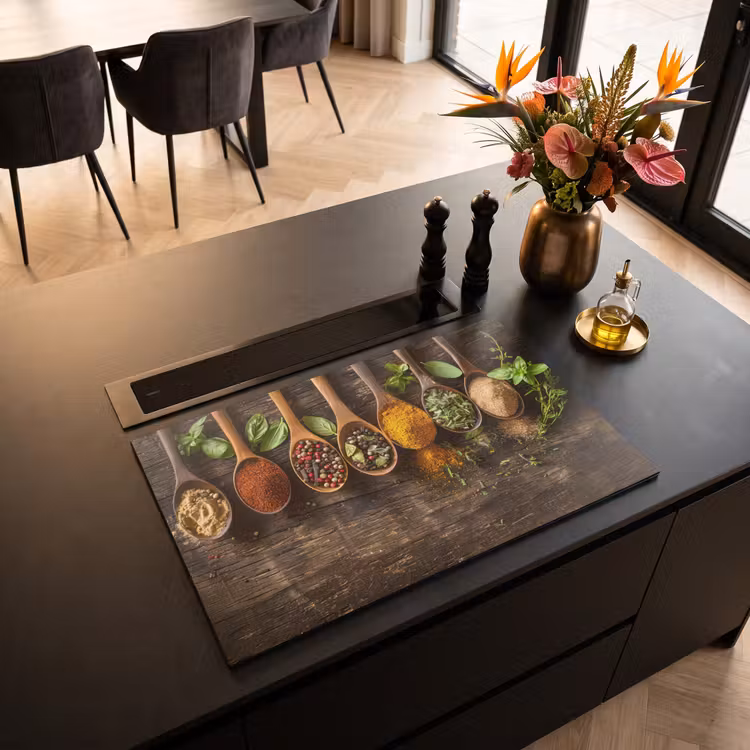 Inductie beschermer - Lepels - Hout - Groen — 3