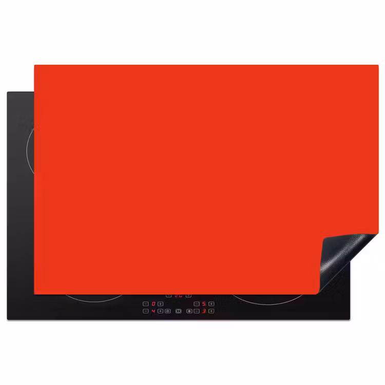 Inductie beschermer - Rood - Kleur - Effen — 1